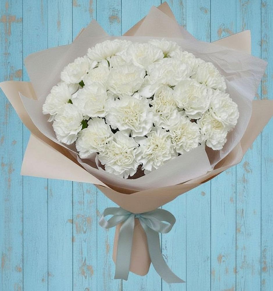 Букет цветов из: Гвоздики в Ачхой-Мартане