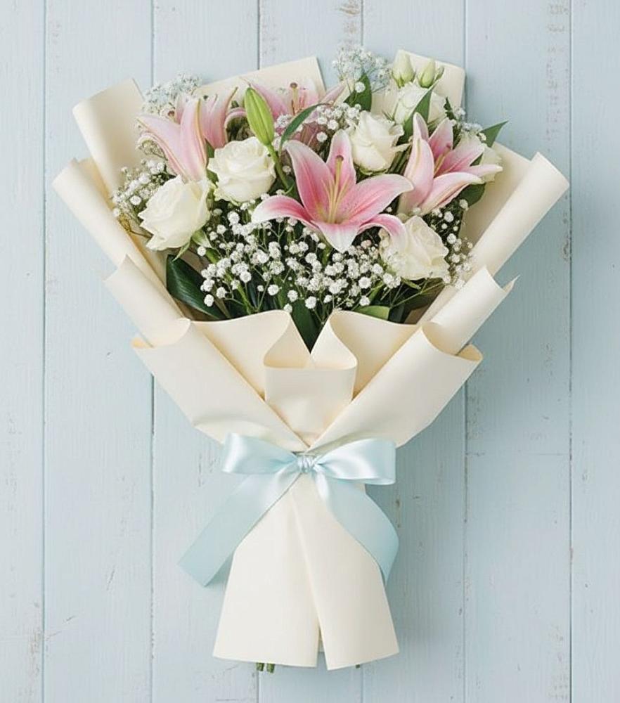 Букет цветов из: Лилии в Ачхой-Мартане