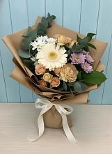Букет цветов из:  Герберы и Хризантемы в Ачхой-Мартане