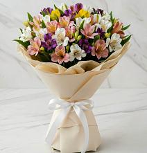 Букет цветов из:  Альстромерии #REPLACE_PRED# Ачхой-Мартане
