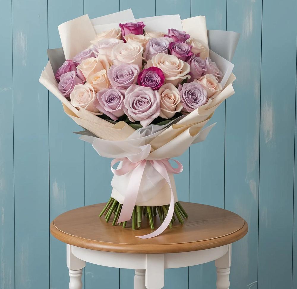 Букет цветов из: Розы в Ачхой-Мартане