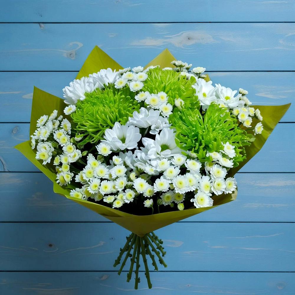 Букет цветов из: Хризантемы в Ачхой-Мартане