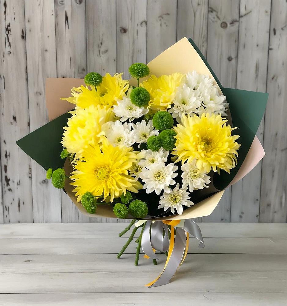Букет цветов из: Хризантемы в Ачхой-Мартане