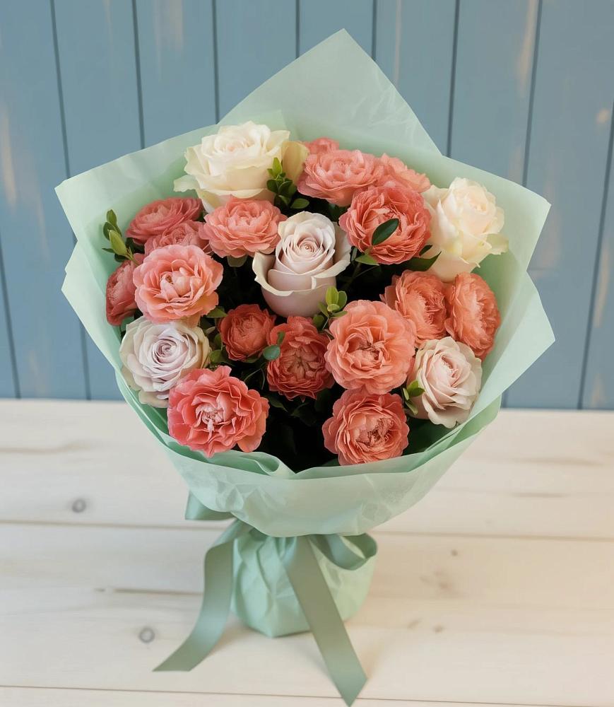 Букет цветов из: Розы в Ачхой-Мартане