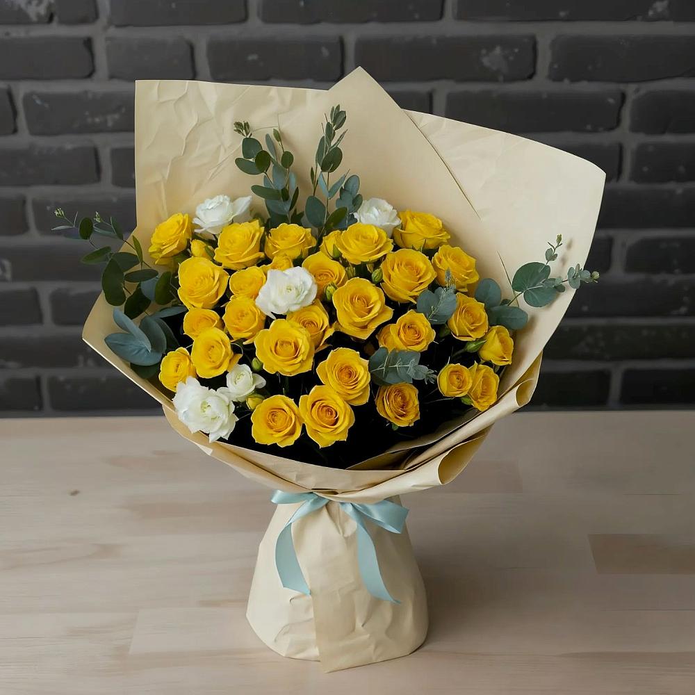 Букет цветов из: Розы в Ачхой-Мартане