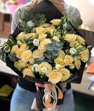 Букет цветов из:  Розы и Лизиантусы #REPLACE_PRED# Ачхой-Мартане