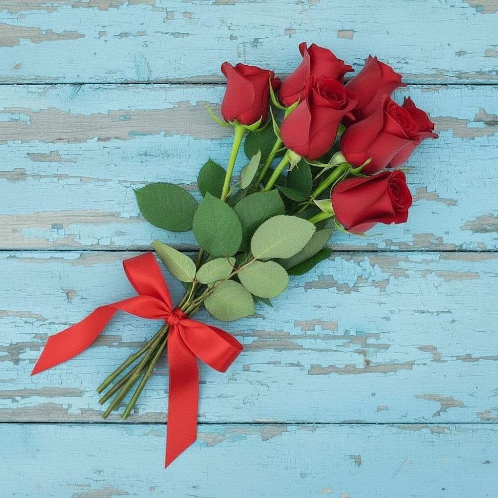 Букет Красные розы в Ачхой-Мартане