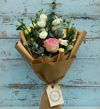 Букет цветов из:  Розы и Лизиантусы #REPLACE_PRED# Ачхой-Мартане